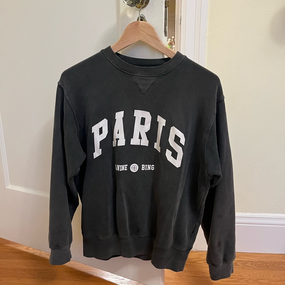 Anine Bing Paris Sweatshirt - Picture 2 of 6